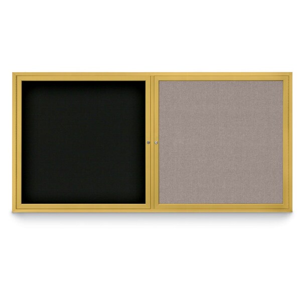 Corkboard, Buff/Bronze, 72"x36"